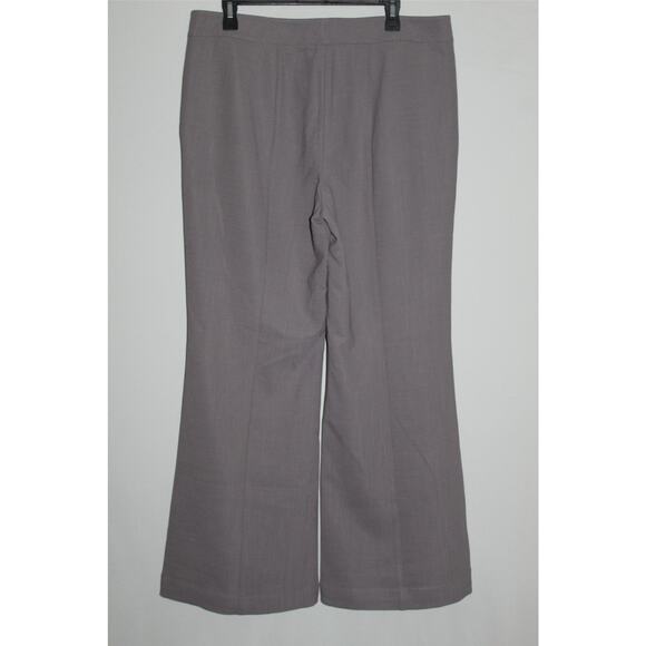 NWT Lafayette148 Trouser Wide Leg Pants Wool Blend Soapstone Size 14 H10126 - Picture 6 of 11